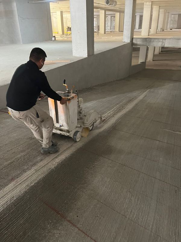 Perdahlı beton yüzey uygulaması